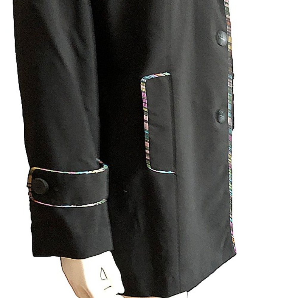 Dialogue women's black jacket with floral touches Size 16 - Picture 14 of 14